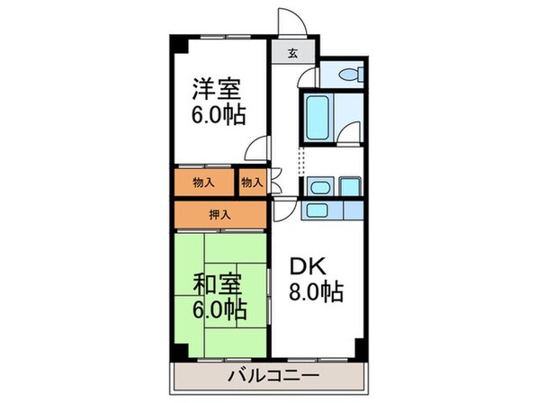 ラウレール・ヒラタの物件間取画像